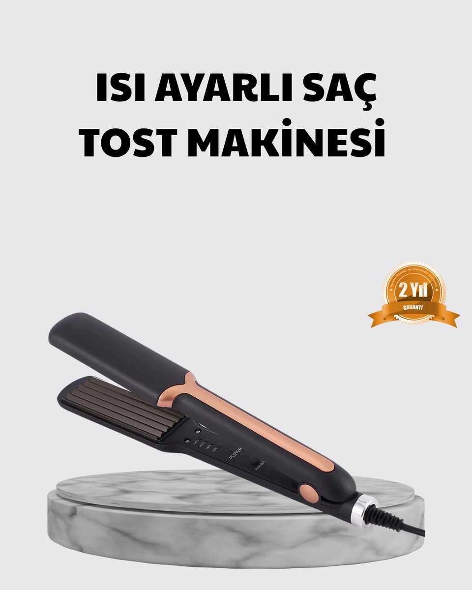 Tost Model Saç Şekillendirici Hızlı Isınan Isı Ayarlı 1 Tost Model Saç Şekillendirici Hızlı Isınan Isı Ayarlı