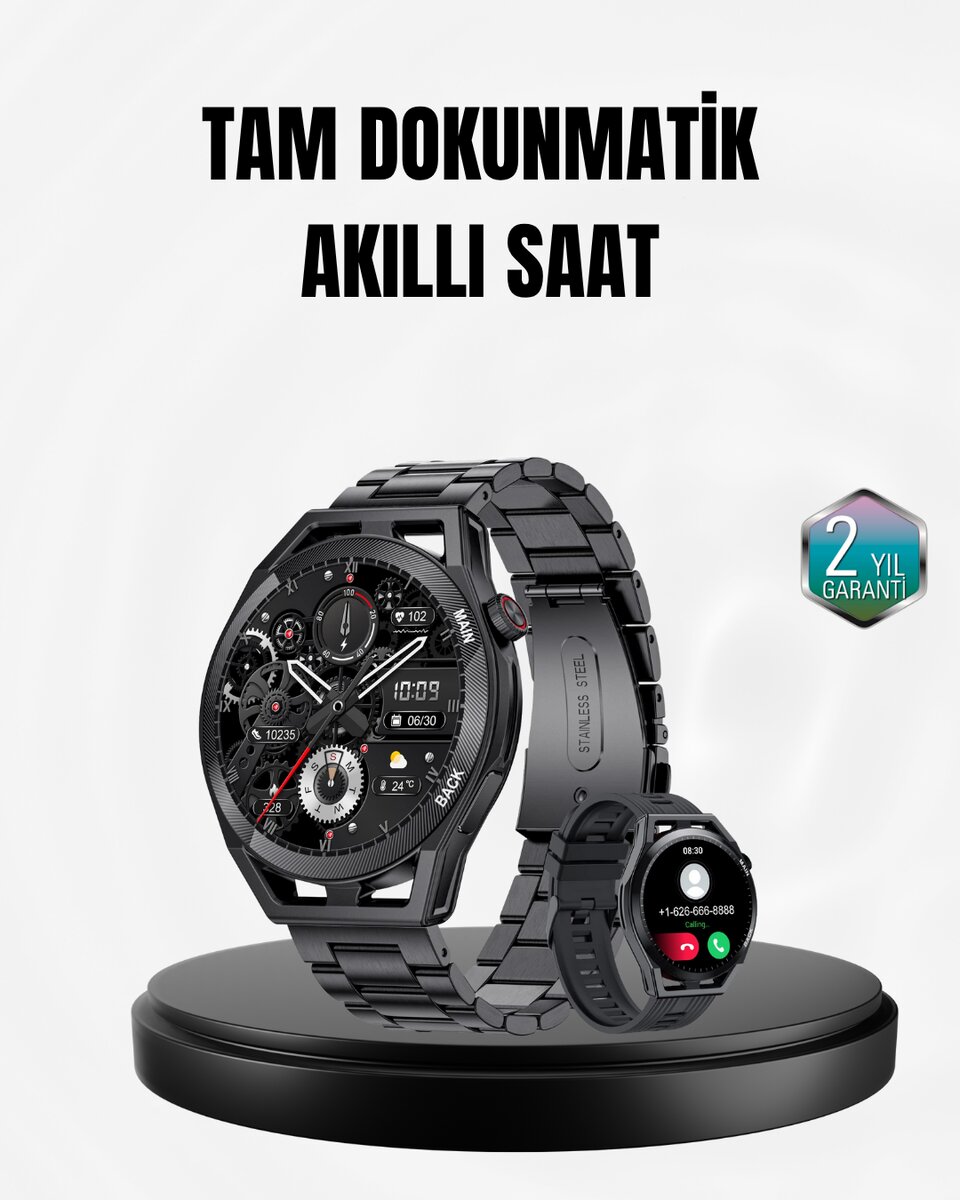 Spor ve Sağlık Takip Özellikli Akıllı Saat – Kalp Atış Uyku ve Adım Ölçer Fonksiyonlu 1 Spor ve Sağlık Takip Özellikli Akıllı Saat – Kalp Atış Uyku ve Adım Ölçer Fonksiyonlu