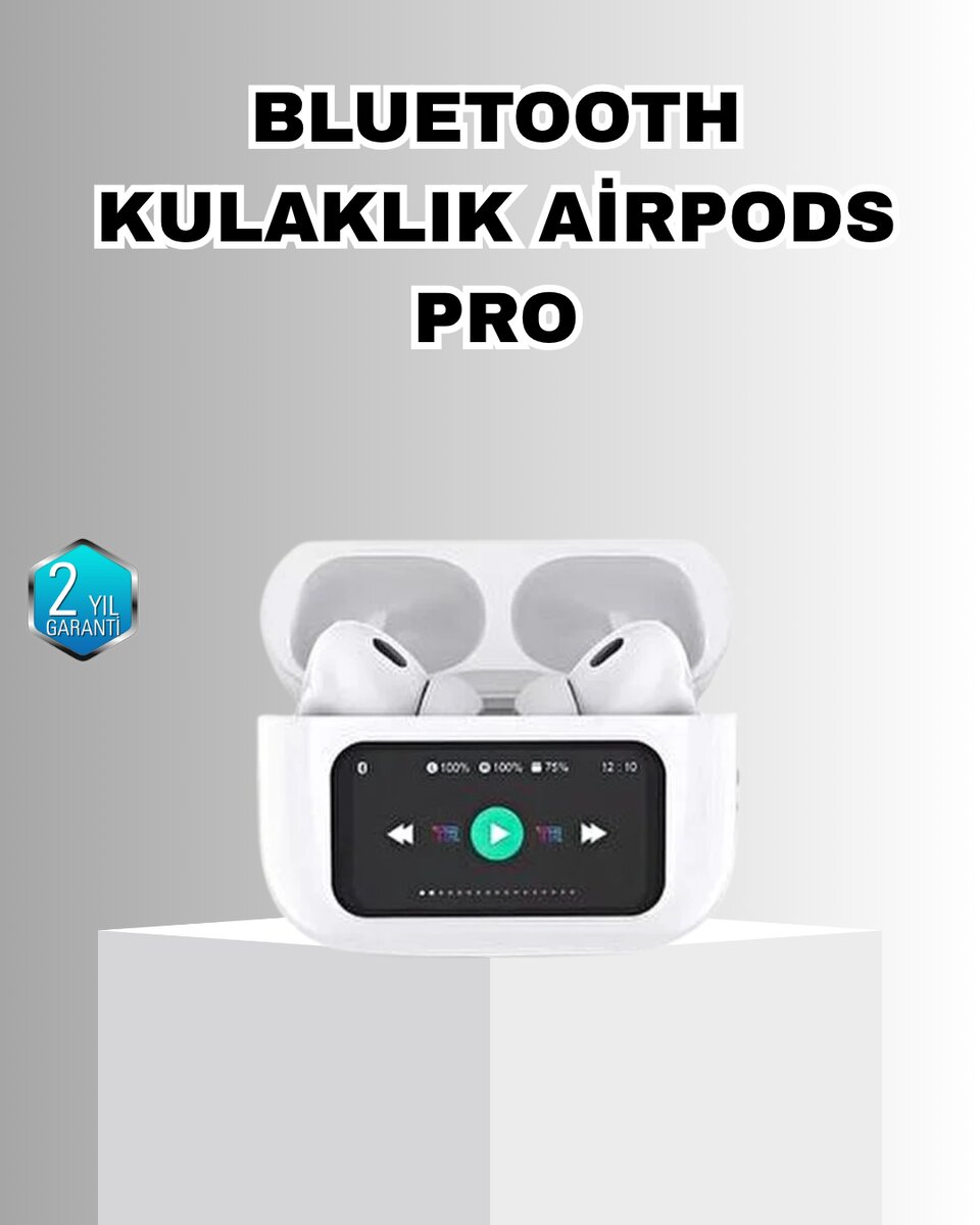 ANC Bluetooth Kulaklık – Dokunmatik, Powerbank Kutulu, Akıllı Sensörlü 1 ANC Bluetooth Kulaklık – Dokunmatik, Powerbank Kutulu, Akıllı Sensörlü