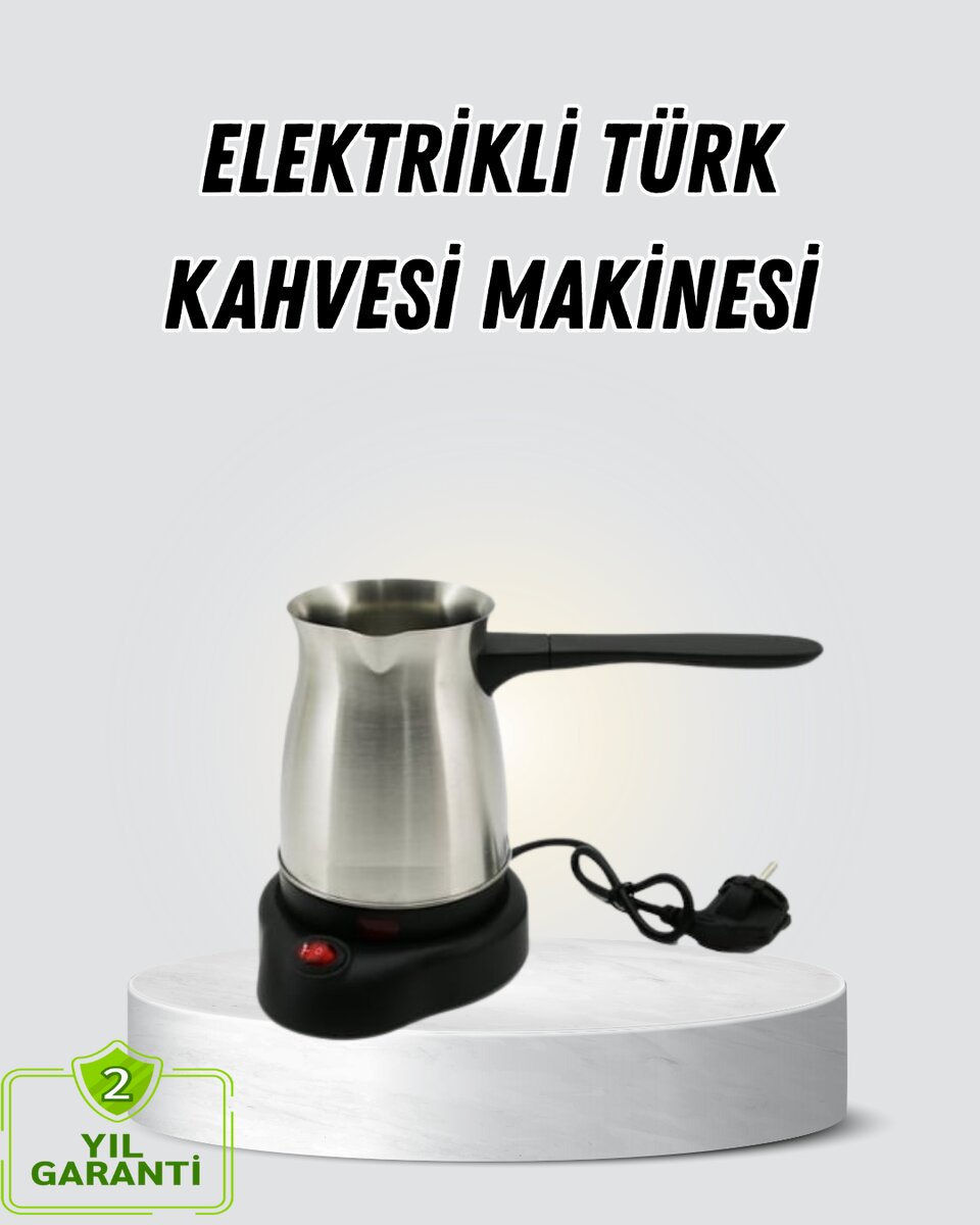800W Paslanmaz Elektrikli Cezve Gizli Rezistans ve Ergonomik Kulp 1 800W Paslanmaz Elektrikli Cezve Gizli Rezistans ve Ergonomik Kulp