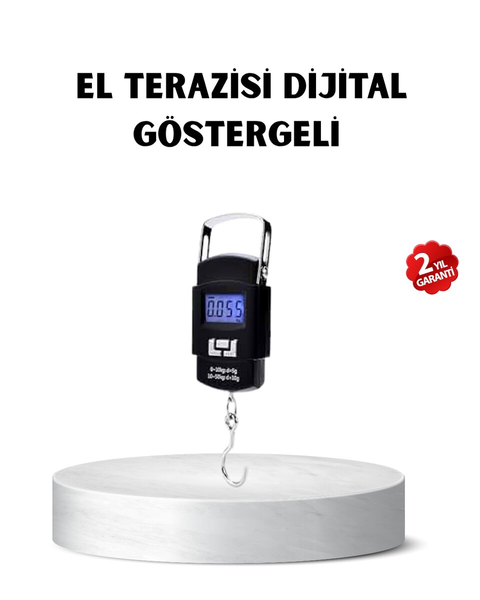 Portatif Dijital El Kantarı – Bavul Kargo ve Paket Tartı Cihazı 50 Kg 1 Portatif Dijital El Kantarı – Bavul Kargo ve Paket Tartı Cihazı 50 Kg