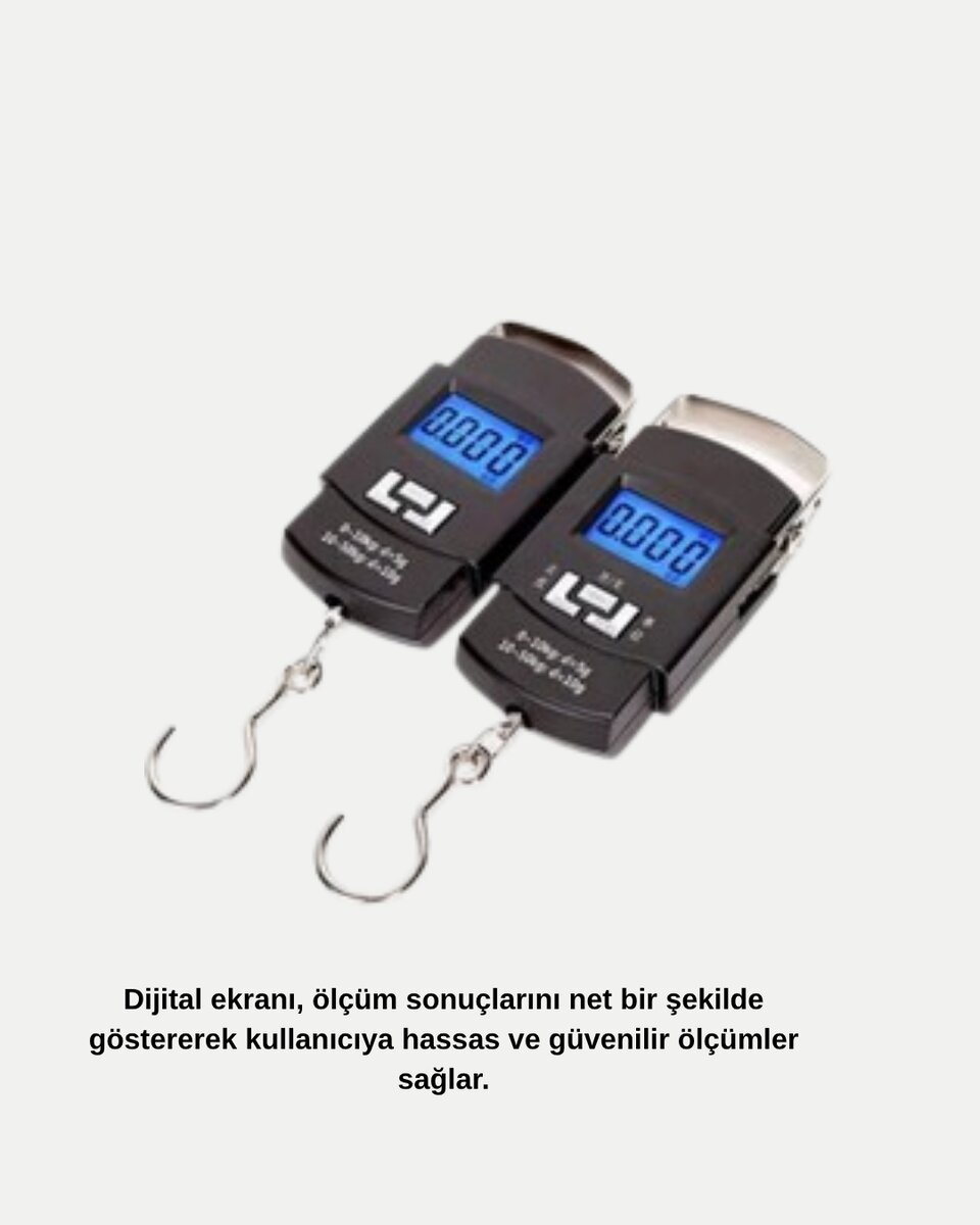 Dijital El Kantarı – 50 Kg Taşıma Kapasiteli Taşınabilir Hassas Tartı 3 Dijital El Kantarı – 50 Kg Taşıma Kapasiteli Taşınabilir Hassas Tartı - Görsel 3