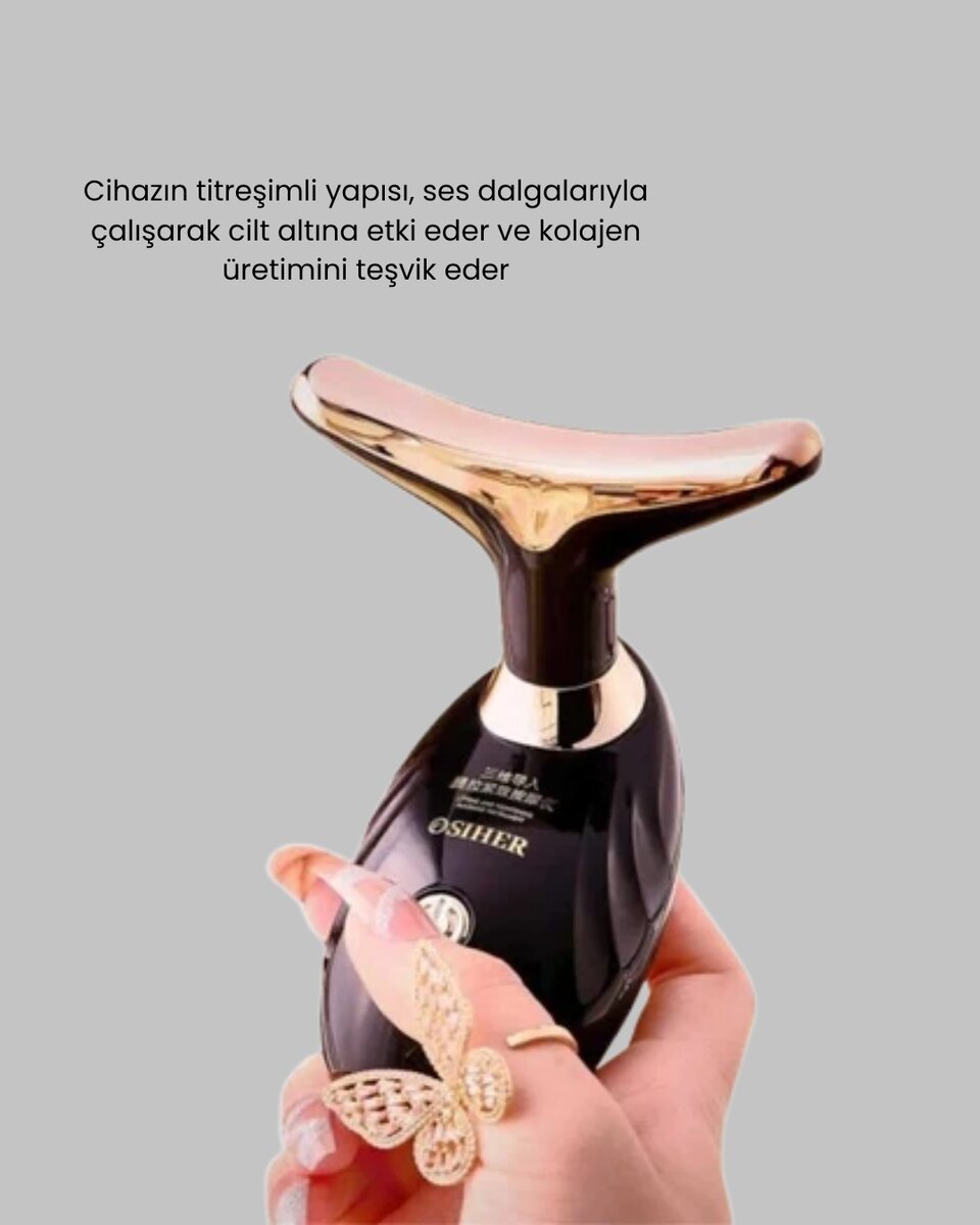 Yüz ve Boyun İçin Cilt Sıkılaştırma ve Kolajen Artırıcı Bakım Cihazı 4 Yüz ve Boyun İçin Cilt Sıkılaştırma ve Kolajen Artırıcı Bakım Cihazı - Görsel 4