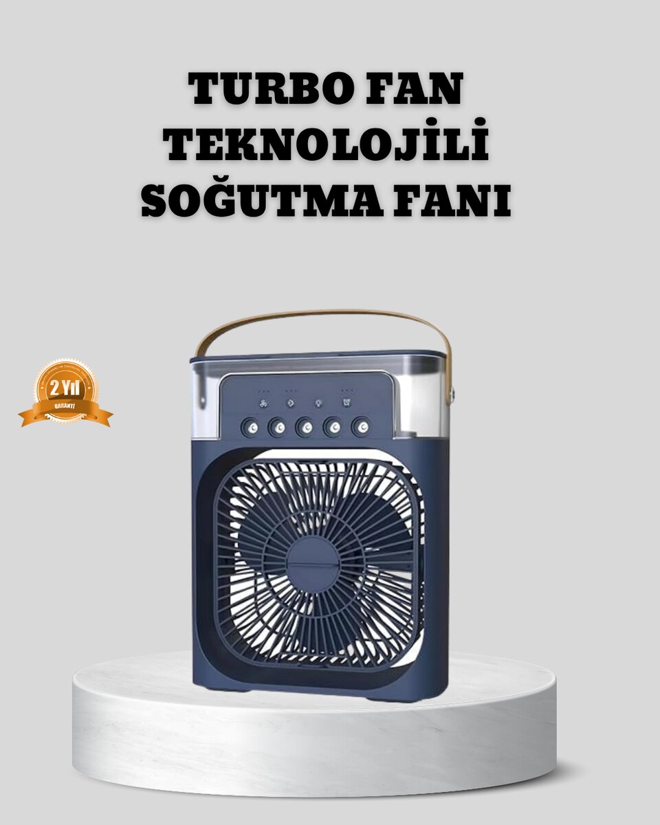 Sessiz Çalışan Turbo Fan Güçlü Hava Akışlı Masa Üstü Vantilatör 1 Sessiz Çalışan Turbo Fan Güçlü Hava Akışlı Masa Üstü Vantilatör