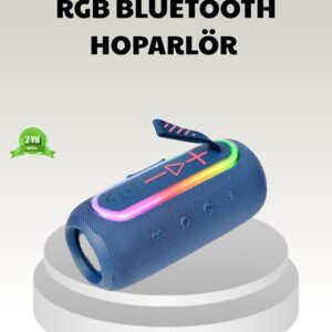 Haydiburaya 16 Mavi Taşınabilir Bluetooth Hoparlör Kompakt Tasarım ve Güçlü Ses
