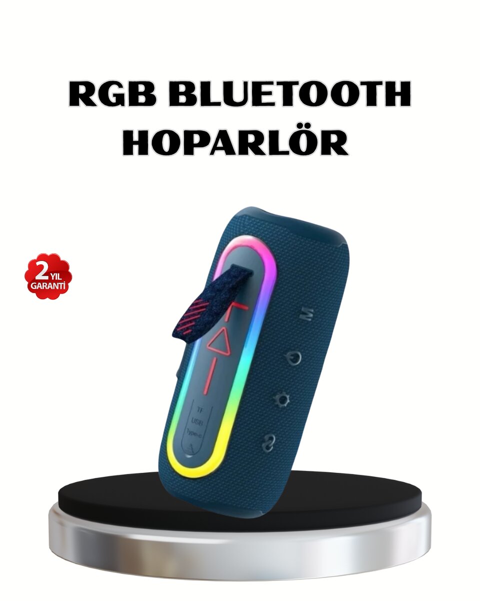 Mini Mavi Bluetooth Hoparlör Şık Görünüm ve Taşınabilir Güçlü Ses 1 Mini Mavi Bluetooth Hoparlör Şık Görünüm ve Taşınabilir Güçlü Ses