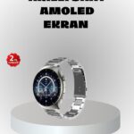 NFC Destekli Akıllı Saat – Kablosuz Şarj & Sesli Arama Özelliği