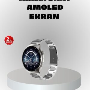 NFC Destekli Akıllı Saat – Kablosuz Şarj & Sesli Arama Özelliği