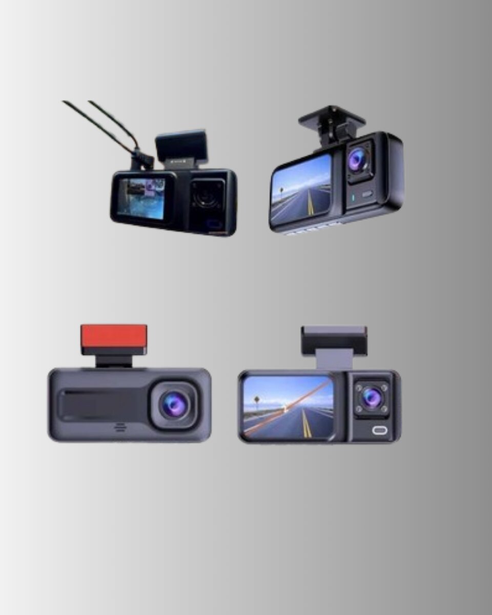 1080P Üç Kameralı Araç Kamerası Wi-Fi Destekli Park Modu ve G-Sensörlü 3 1080P Üç Kameralı Araç Kamerası Wi-Fi Destekli Park Modu ve G-Sensörlü - Görsel 3