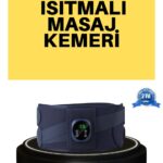 Isıtmalı Masajlı Bel Destek Kemeri Ev Tipi Kullanım