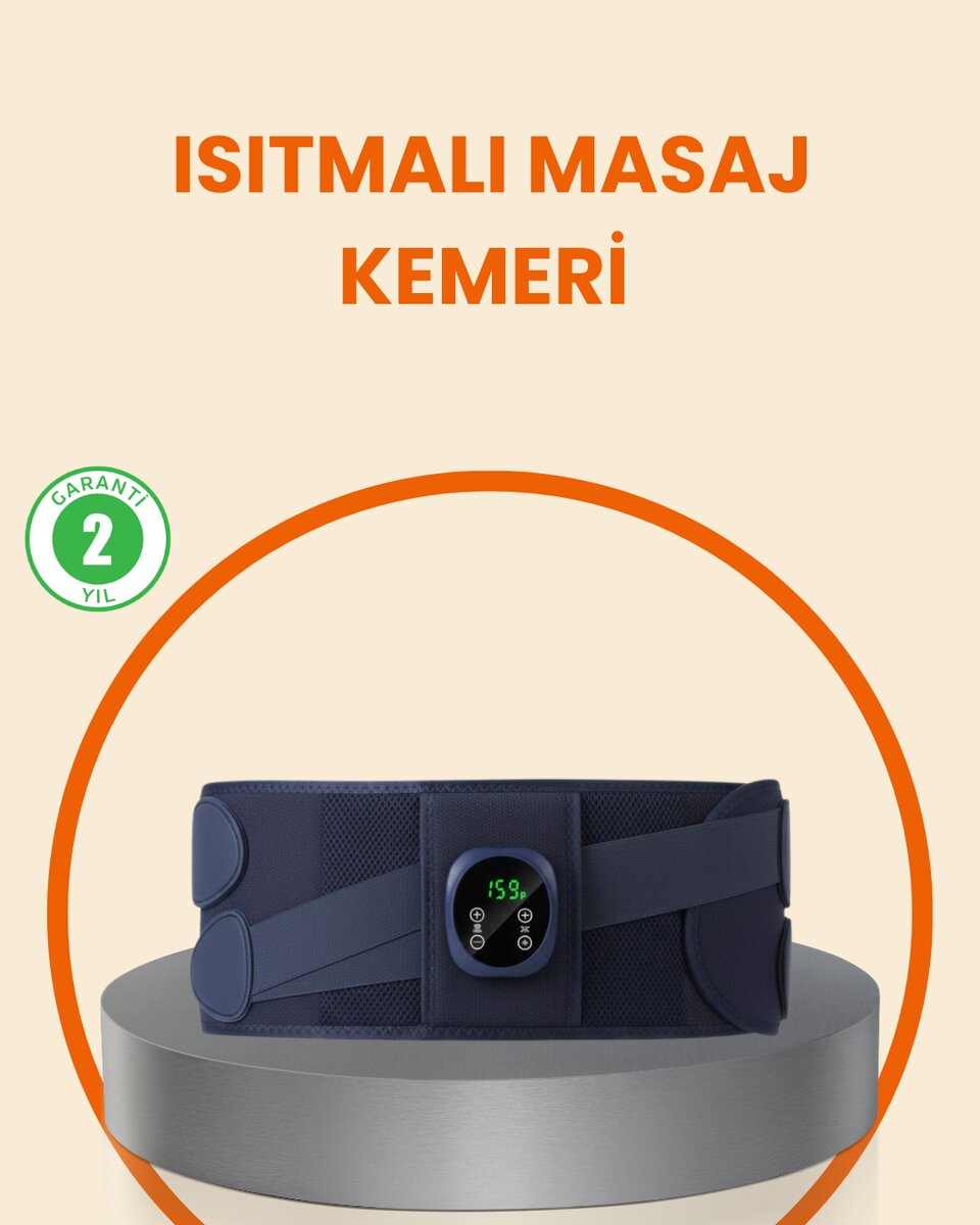 Bel Boyun Karın Masajı İçin Çok Amaçlı Masaj Kemeri 1 Bel Boyun Karın Masajı İçin Çok Amaçlı Masaj Kemeri