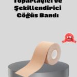 Suya Dayanıklı Görünmez Göğüs Bandı – Pamuklu ve Esnek Destek Bandı