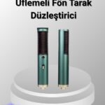200°C Seramik Plakalı Saç Düzleştirici – Elektriklenme Önleyici İyon Teknolojisi