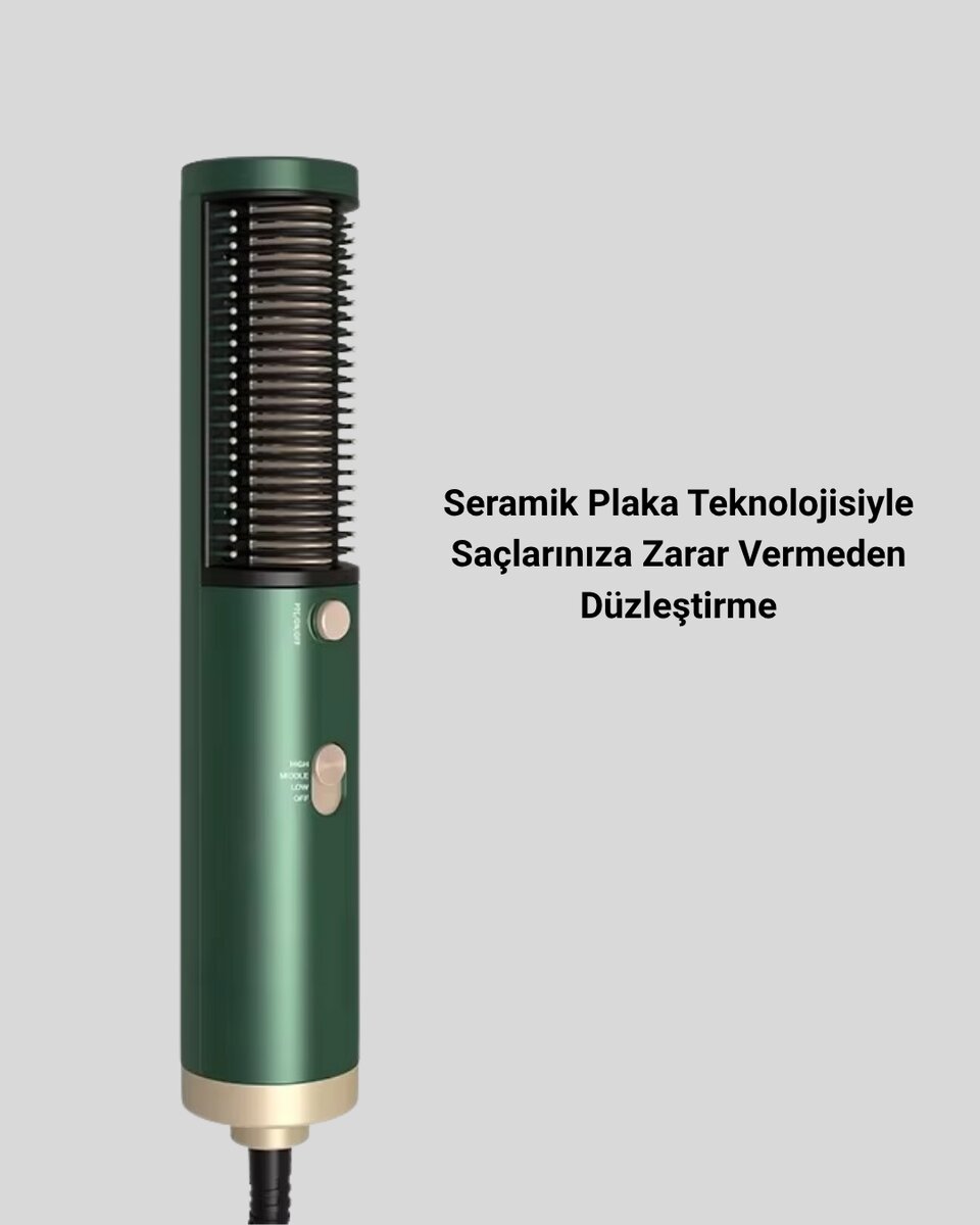 İyon Teknolojili Seramik Saç Düzleştirici – Eşit Isı Dağılımı 2 İyon Teknolojili Seramik Saç Düzleştirici – Eşit Isı Dağılımı - Görsel 2