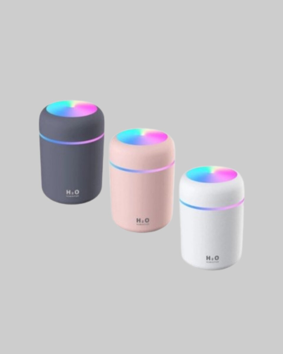 Taşınabilir USB Mini Nemlendirici – LED Aydınlatmalı Çift Püskürtme Modu 2 Taşınabilir USB Mini Nemlendirici – LED Aydınlatmalı Çift Püskürtme Modu - Görsel 2