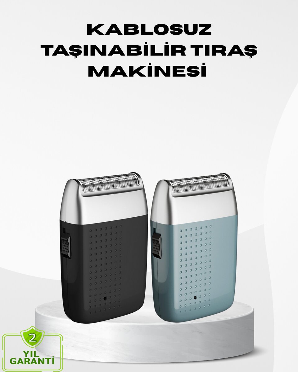 Kablosuz Şarjlı Sakal Tıraş Makinesi – Kuru Kullanım Uzun Pil Ömrü 1 Kablosuz Şarjlı Sakal Tıraş Makinesi – Kuru Kullanım Uzun Pil Ömrü