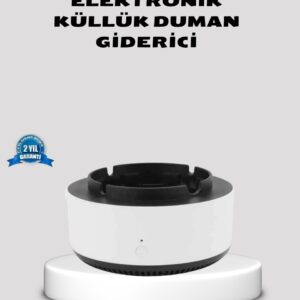 Hava Temizleyici Küllük – Sigara Dumanı Filtreli, Sessiz Çalışan, Şık Tasarım