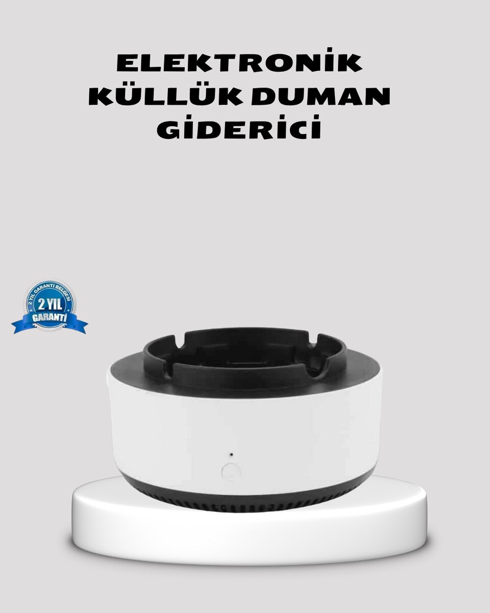 Hava Temizleyici Küllük – Sigara Dumanı Filtreli, Sessiz Çalışan, Şık Tasarım 1 Hava Temizleyici Küllük – Sigara Dumanı Filtreli, Sessiz Çalışan, Şık Tasarım