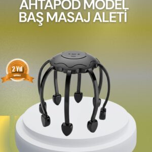 Elektrikli Kafa Masaj Aleti Çok Noktalı 360 Derece Kapsama