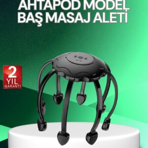 Elektrikli Saç Derisi Masaj Aleti Çok Noktalı Titreşimli Rahatlatıcı Bakım
