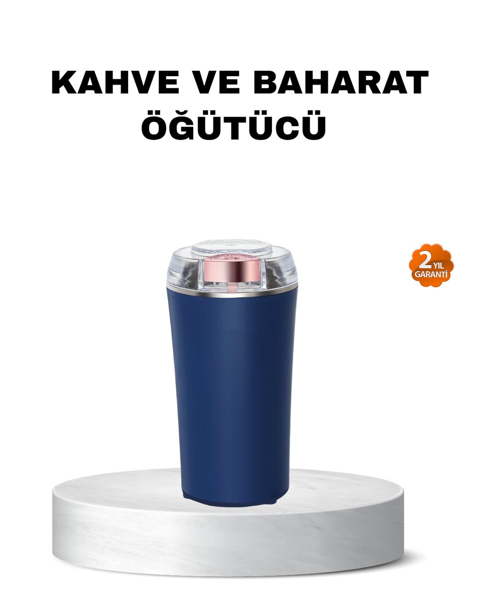 Otomatik Paslanmaz Çelik Kahve ve Baharat Öğütücü 1 Otomatik Paslanmaz Çelik Kahve ve Baharat Öğütücü