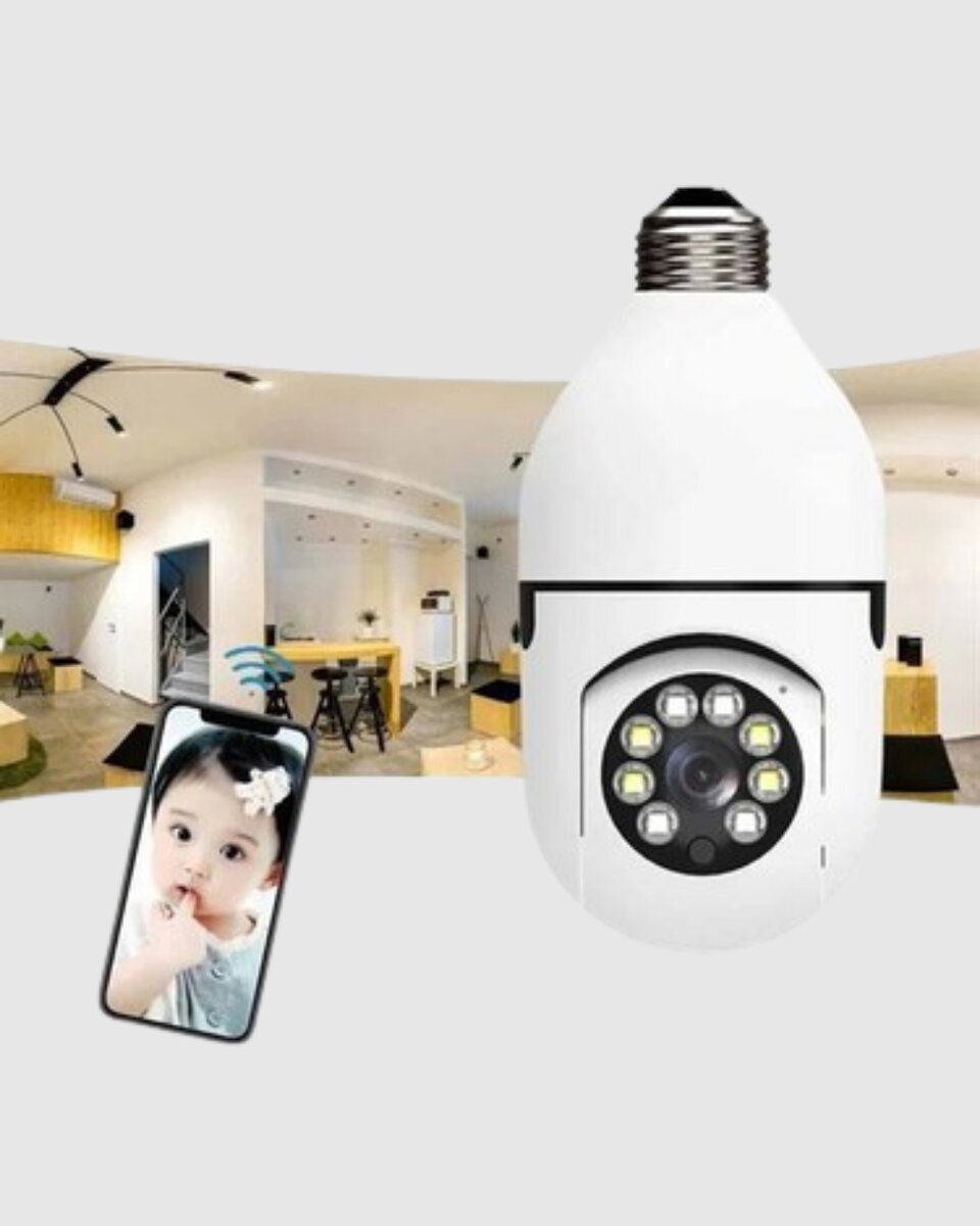 360° Akıllı Güvenlik Kamerası – Duya Takılabilir Wi-Fi Bağlantılı Hareket Sensörlü 4 360° Akıllı Güvenlik Kamerası – Duya Takılabilir Wi-Fi Bağlantılı Hareket Sensörlü - Görsel 4