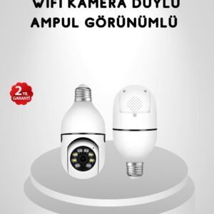 Akıllı Duylu 360° Güvenlik Kamerası – PTZ Özellikli Uzaktan Kontrollü Akıllı Kamera