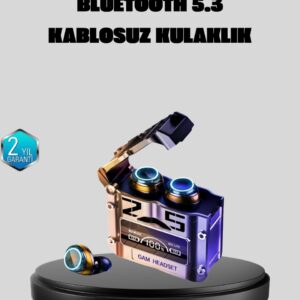 Bluetooth 5.3 Kablosuz Kulaklık – Ultra HD Ses Kalitesi Gürültü Engelleme