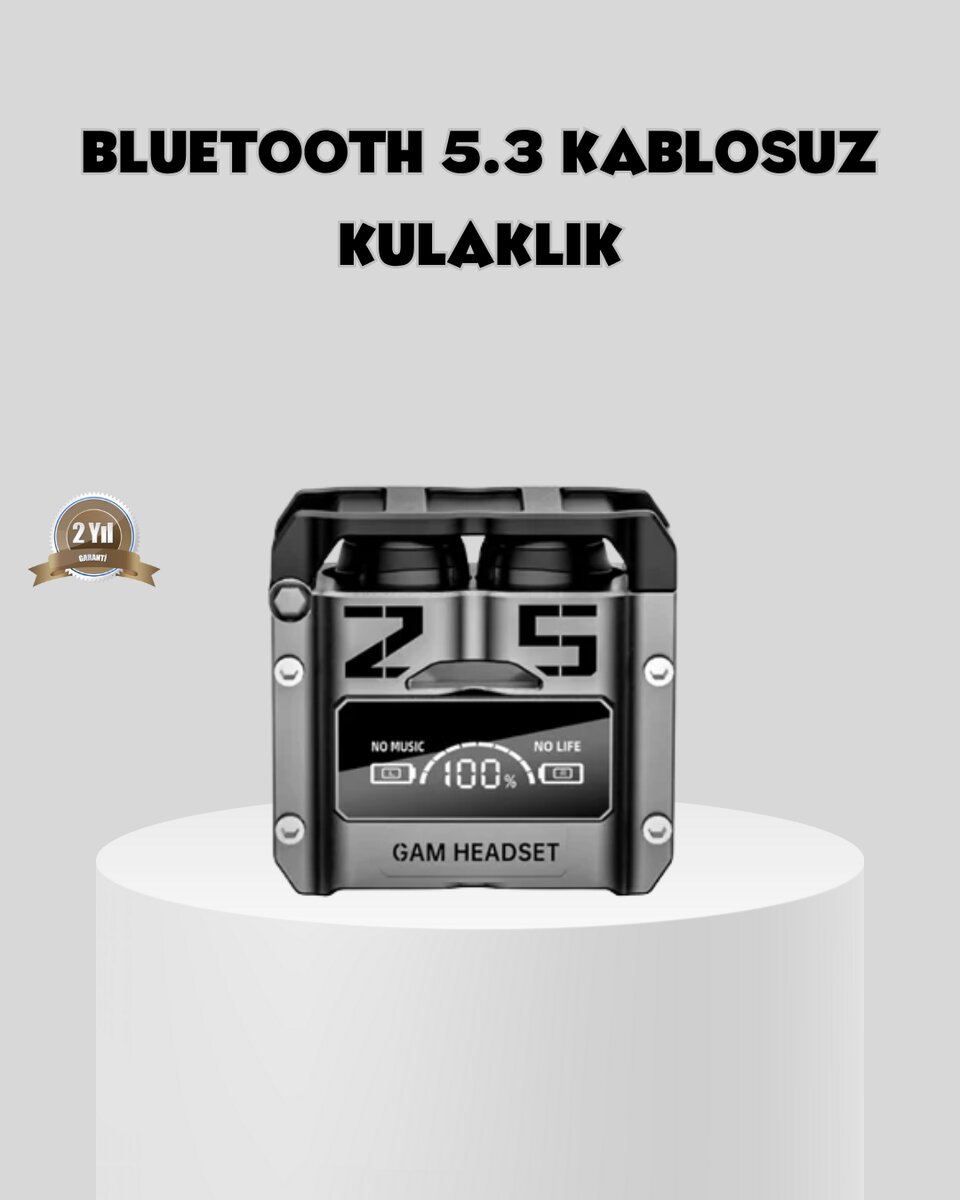 Gürültü Engelleyici Kablosuz Bluetooth Kulaklık – Oyun ve Müzik İçin Profesyonel Ses 1 Gürültü Engelleyici Kablosuz Bluetooth Kulaklık – Oyun ve Müzik İçin Profesyonel Ses