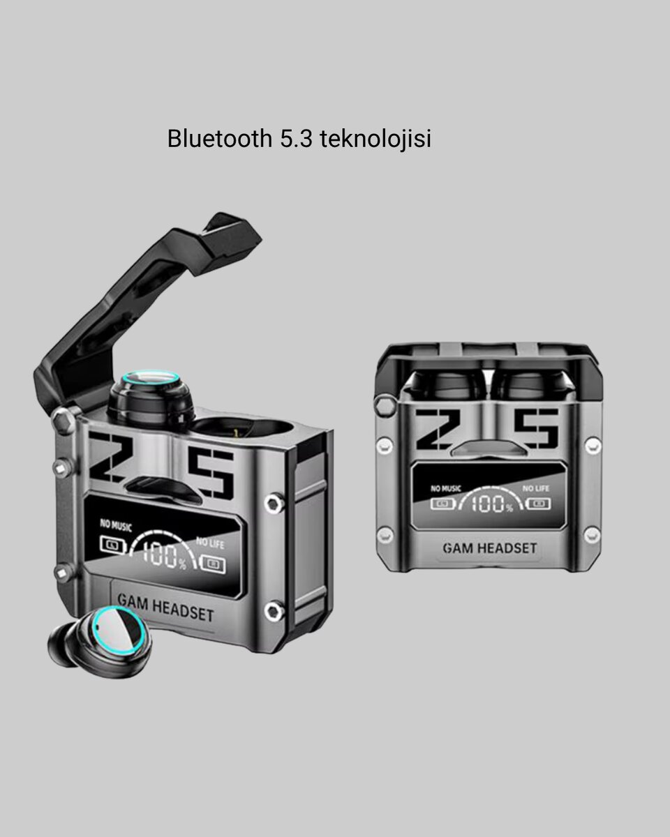 Gürültü Engelleyici Kablosuz Bluetooth Kulaklık – Oyun ve Müzik İçin Profesyonel Ses 4 Gürültü Engelleyici Kablosuz Bluetooth Kulaklık – Oyun ve Müzik İçin Profesyonel Ses - Görsel 4
