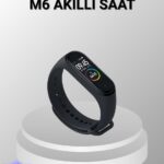 Akıllı Bileklik – Adım Sayar Kalp Atış Ölçer Uyku Takipli ve Suya Dayanıklı