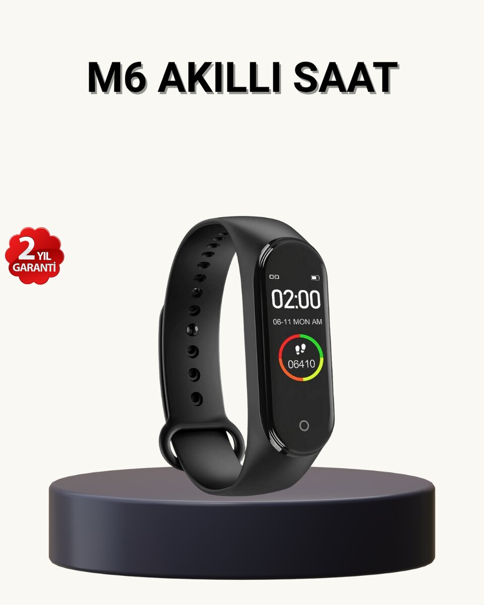Akıllı Spor Bilekliği – Kalp Atış, Kan Basıncı, Uyku Takip ve Bildirim Özellikli 1 Akıllı Spor Bilekliği – Kalp Atış, Kan Basıncı, Uyku Takip ve Bildirim Özellikli