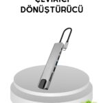 Dönüştürücü Hub – Kompakt, Dayanıklı ve Yüksek Hızlı Bağlantı