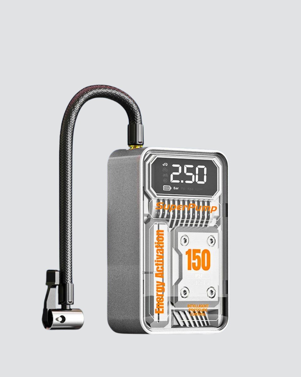 Taşınabilir Kablosuz Hava Pompası – 150 PSI Güçlü Basınç ve 6000mAh Şarjlı 2 Taşınabilir Kablosuz Hava Pompası – 150 PSI Güçlü Basınç ve 6000mAh Şarjlı - Görsel 2