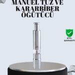 Tuz ve Kararbiber Öğütücü - Şeffaf Akrilik Hazne