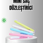 Taşınabilir Seramik Kaplama Mini Saç Düzleştirici – Seyahat ve Günlük Kullanım İçin İdeal
