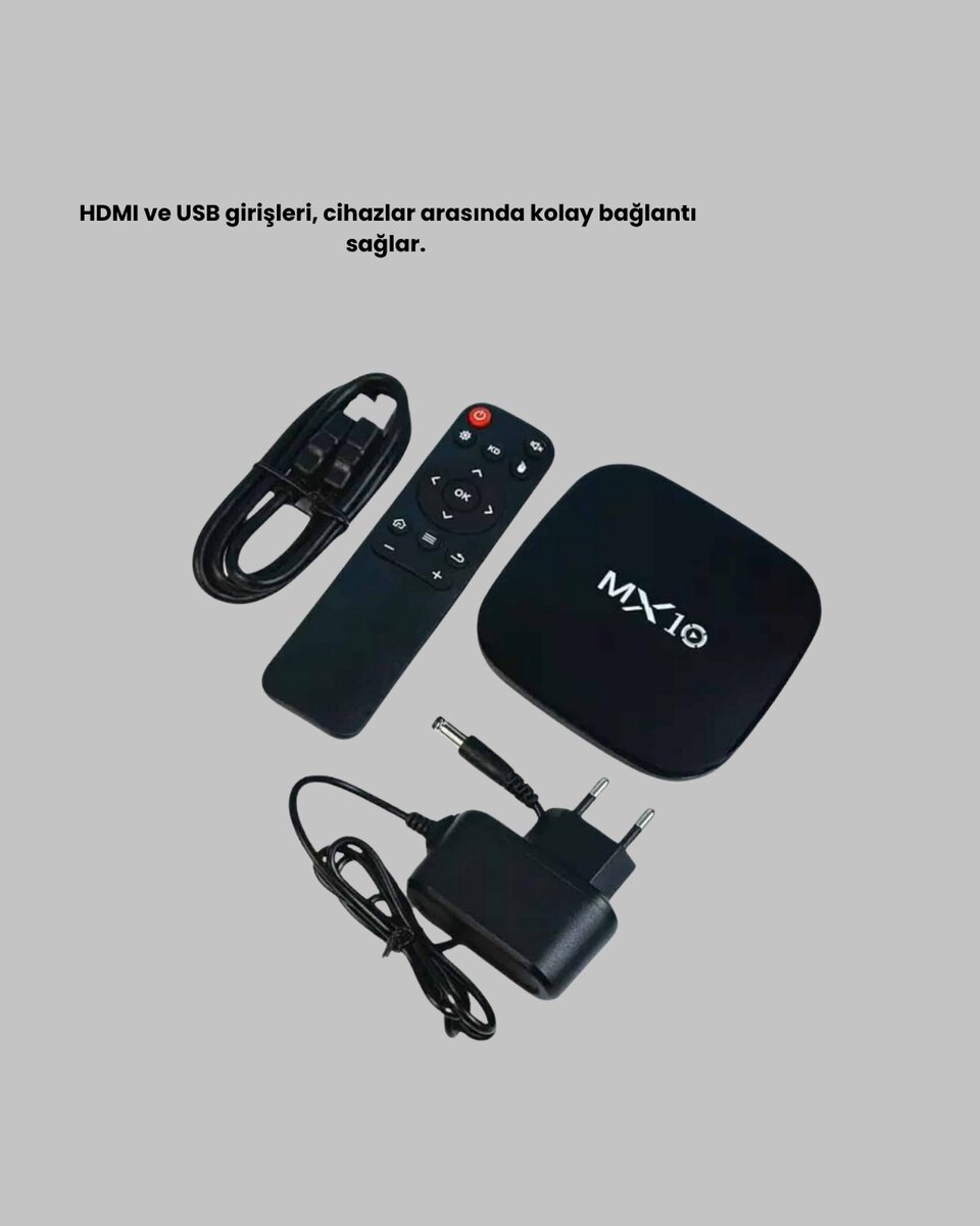 4K Ultra HD TV Kutusu – 8 GB Hafıza, Google Asistan, Chromecast, Dolby Destekli 3 4K Ultra HD TV Kutusu – 8 GB Hafıza, Google Asistan, Chromecast, Dolby Destekli - Görsel 3