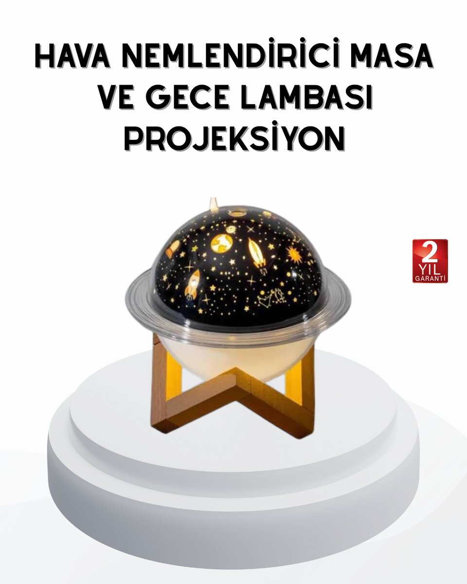 USB Mini Hava Nemlendirici ve Projeksiyon Lamba – Taşınabilir Sessiz Dekoratif Aromaterapi Cihazı 1 USB Mini Hava Nemlendirici ve Projeksiyon Lamba – Taşınabilir Sessiz Dekoratif Aromaterapi Cihazı
