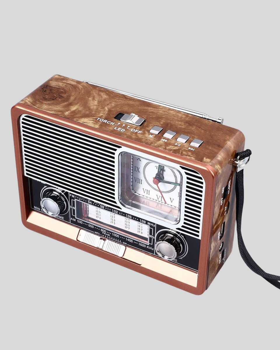 Dekoratif Vintage Radyo – Klasik Görünüm Modern Fonksiyon ve Uzun Ömürlü Kullanım 2 Dekoratif Vintage Radyo – Klasik Görünüm Modern Fonksiyon ve Uzun Ömürlü Kullanım - Görsel 2