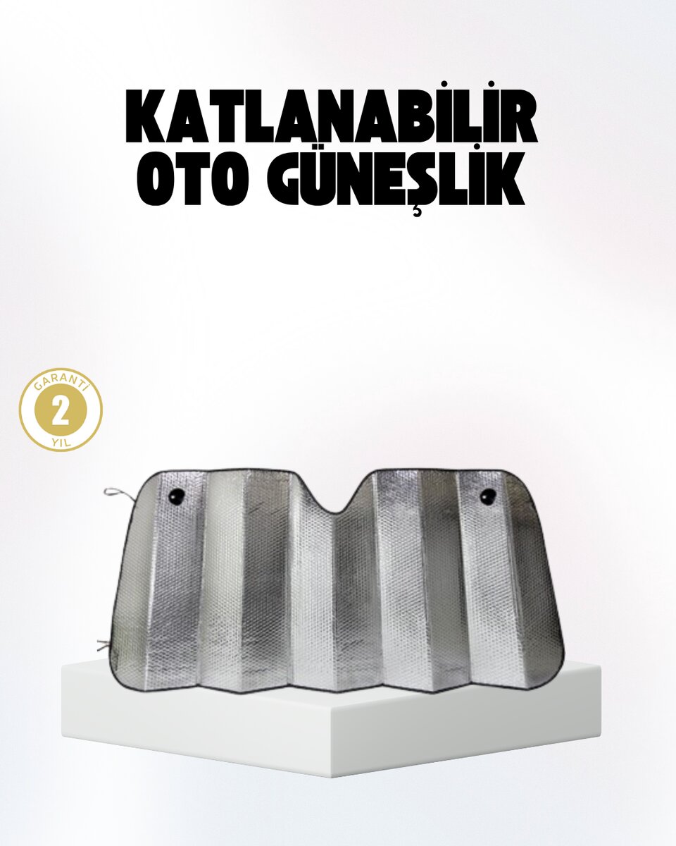 Otomobil Güneşliği – Katlanabilir Tasarım ve Süngerli Isı Yalıtımı 1 Otomobil Güneşliği – Katlanabilir Tasarım ve Süngerli Isı Yalıtımı