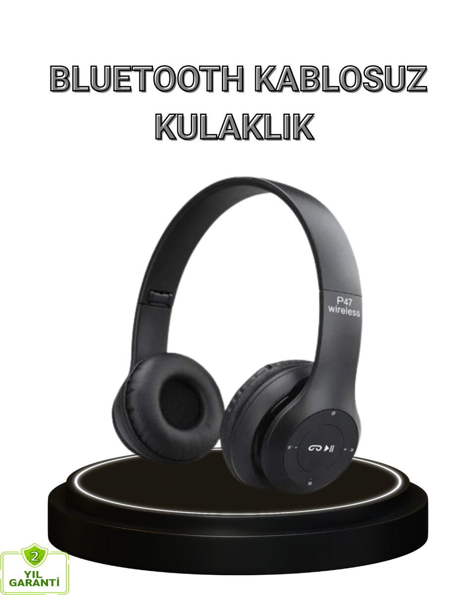 Kablosuz Kulaklık – Ergonomik Tasarım ve Uzun Pil Ömrü 1 Kablosuz Kulaklık – Ergonomik Tasarım ve Uzun Pil Ömrü