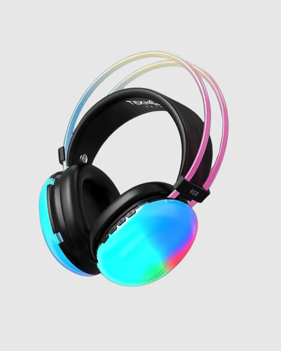 RGB Işıklı Kablosuz Kulaklık Bluetooth 5.3 800mAh Ergonomik IPX4 Dayanıklı 2 RGB Işıklı Kablosuz Kulaklık Bluetooth 5.3 800mAh Ergonomik IPX4 Dayanıklı - Görsel 2