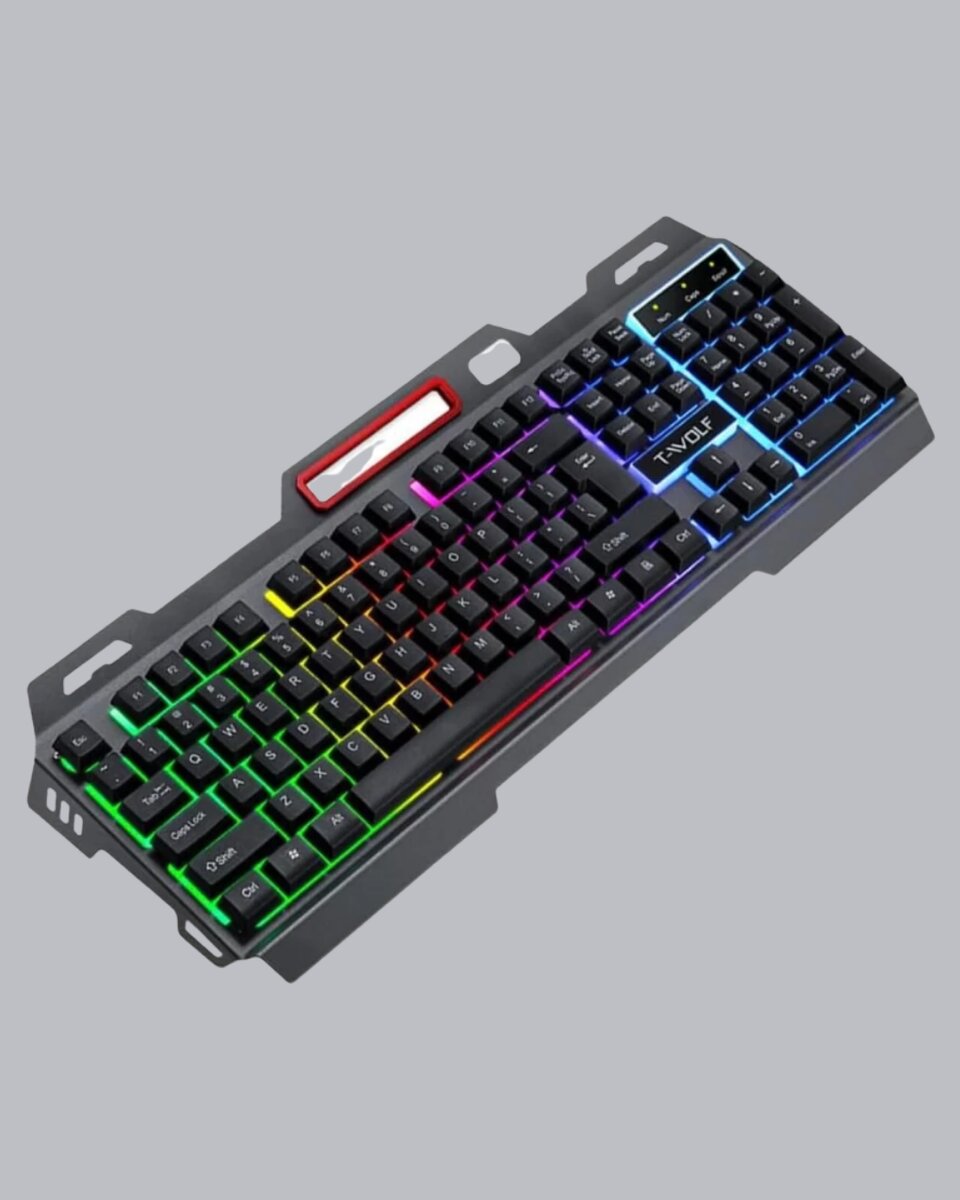 RGB Işıklı Oyuncu Klavye Mouse Seti – Türkçe Q Ayarlanabilir DPI Ergonomik ve Dayanıklı Tasarım 2 RGB Işıklı Oyuncu Klavye Mouse Seti – Türkçe Q Ayarlanabilir DPI Ergonomik ve Dayanıklı Tasarım - Görsel 2