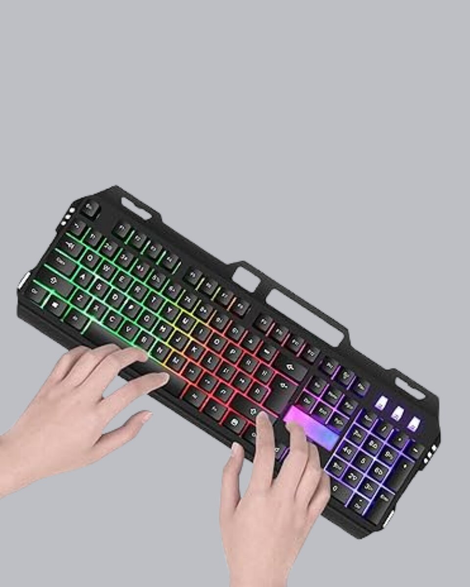 RGB Işıklı Oyuncu Klavye Mouse Seti – Türkçe Q Ayarlanabilir DPI Ergonomik ve Dayanıklı Tasarım 3 RGB Işıklı Oyuncu Klavye Mouse Seti – Türkçe Q Ayarlanabilir DPI Ergonomik ve Dayanıklı Tasarım - Görsel 3