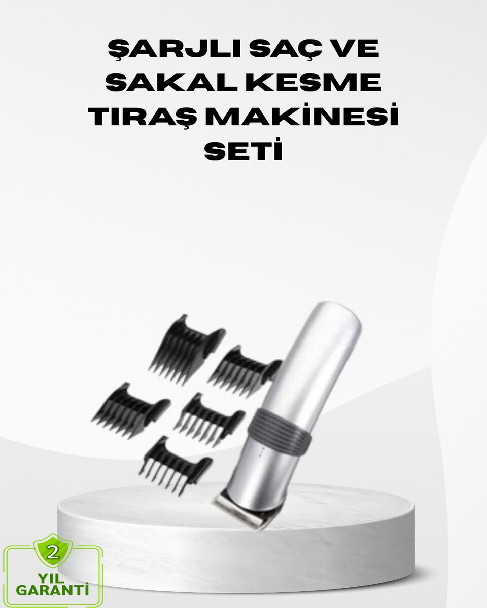 Kablosuz Profesyonel Tıraş Makinesi – Şarjlı 60 Dakika Kullanım Süreli Çelik Bıçaklı Sessiz Motor 1 Kablosuz Profesyonel Tıraş Makinesi – Şarjlı 60 Dakika Kullanım Süreli Çelik Bıçaklı Sessiz Motor