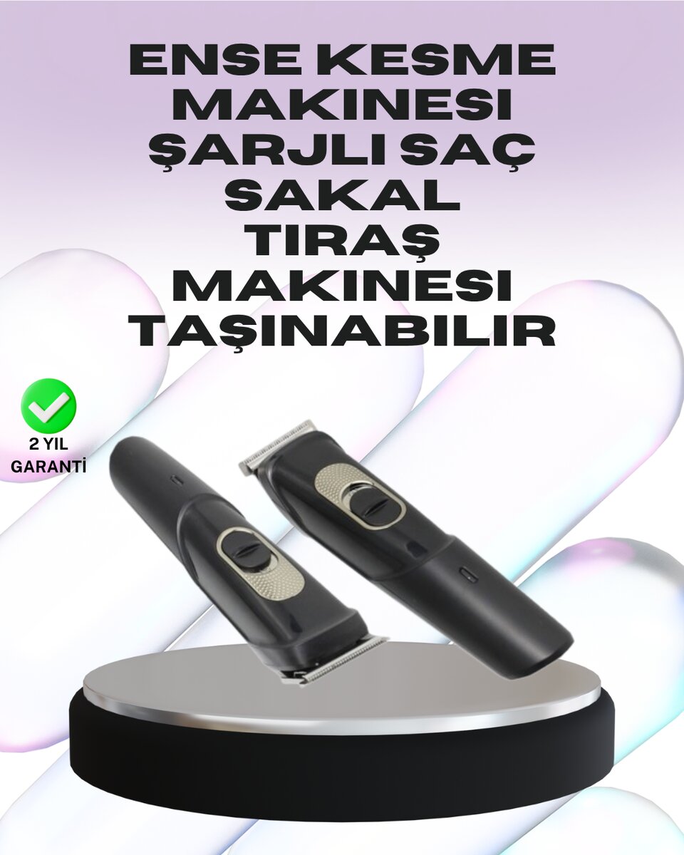 Sessiz Motorlu Kablosuz Kullanımlı Şarjlı Saç ve Sakal Kesme Makinesi – Taraklı Set 1 Sessiz Motorlu Kablosuz Kullanımlı Şarjlı Saç ve Sakal Kesme Makinesi – Taraklı Set