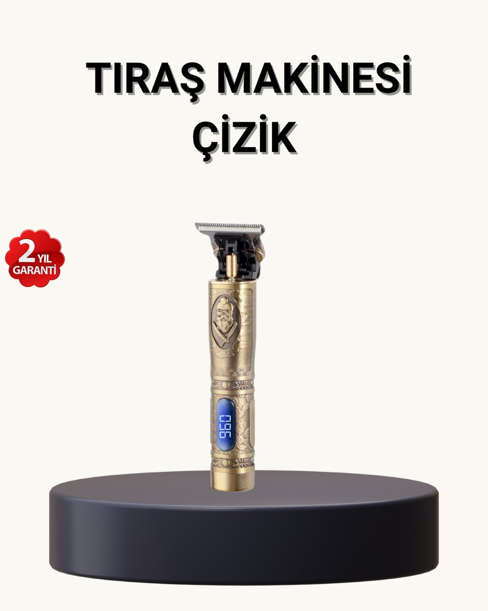 Profesyonel Kablosuz Tıraş Makinesi – 1-2 Saat Kesintisiz Kullanım 1 Profesyonel Kablosuz Tıraş Makinesi – 1-2 Saat Kesintisiz Kullanım