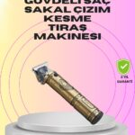 Güçlü Motorlu 4 Kılavuz Taraklı Kompakt Saç Kesme Makinesi – Uzun Pil Ömürlü
