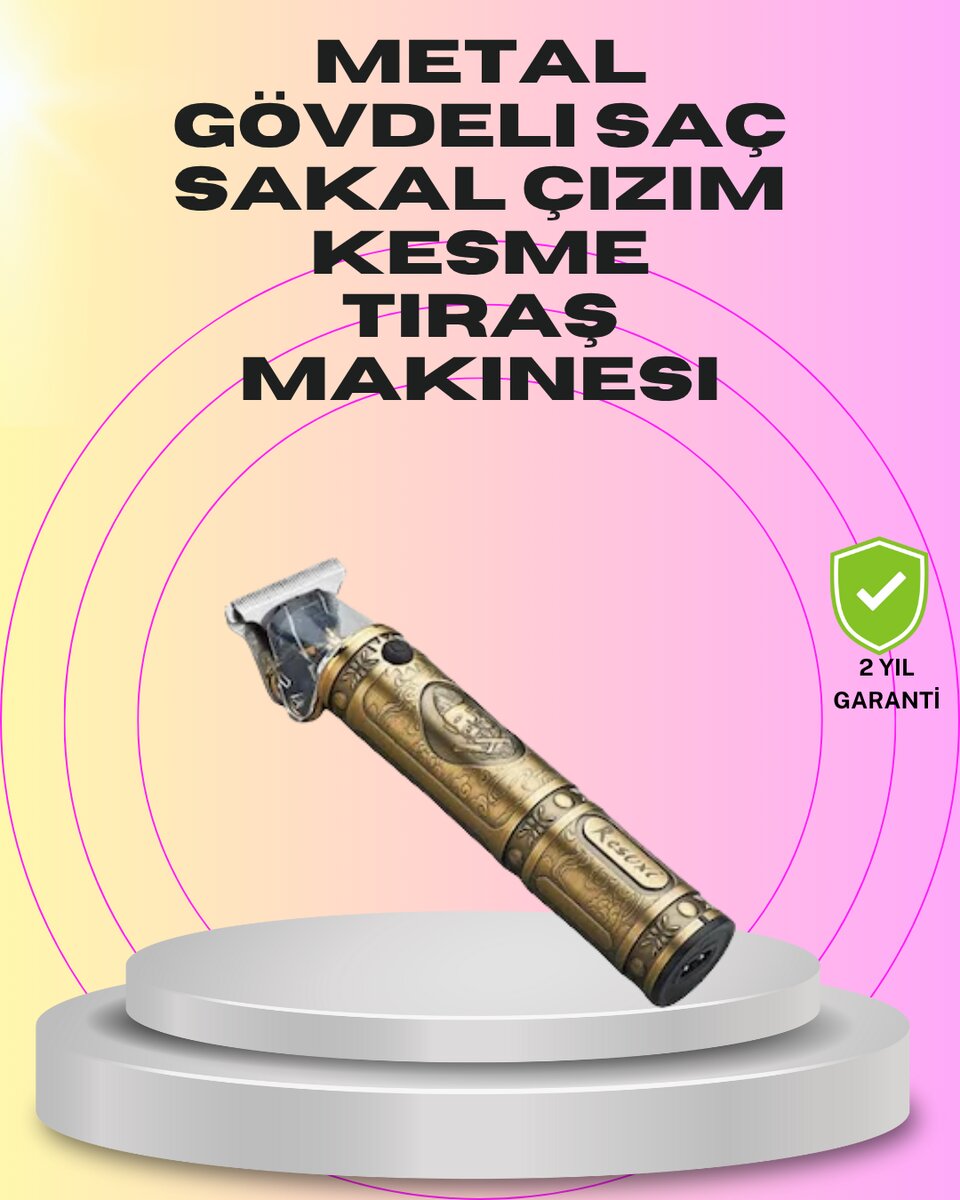 Güçlü Motorlu 4 Kılavuz Taraklı Kompakt Saç Kesme Makinesi – Uzun Pil Ömürlü 1 Güçlü Motorlu 4 Kılavuz Taraklı Kompakt Saç Kesme Makinesi – Uzun Pil Ömürlü