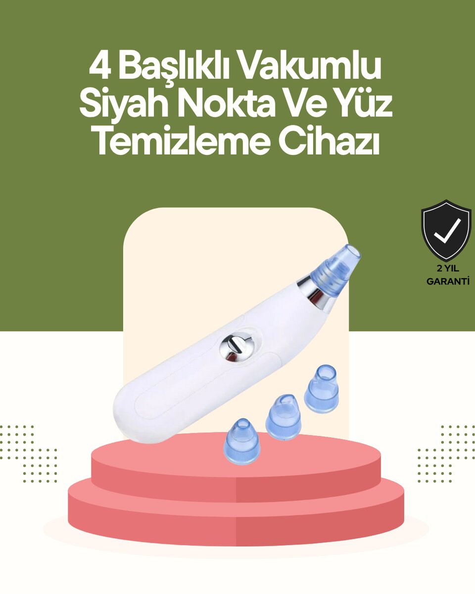 USB Destekli 4 Başlıklı Siyah Nokta Vakum Cihazı – Gözenek Temizleyici ve Cilt Yenileyici Bakım Aleti 1 USB Destekli 4 Başlıklı Siyah Nokta Vakum Cihazı – Gözenek Temizleyici ve Cilt Yenileyici Bakım Aleti